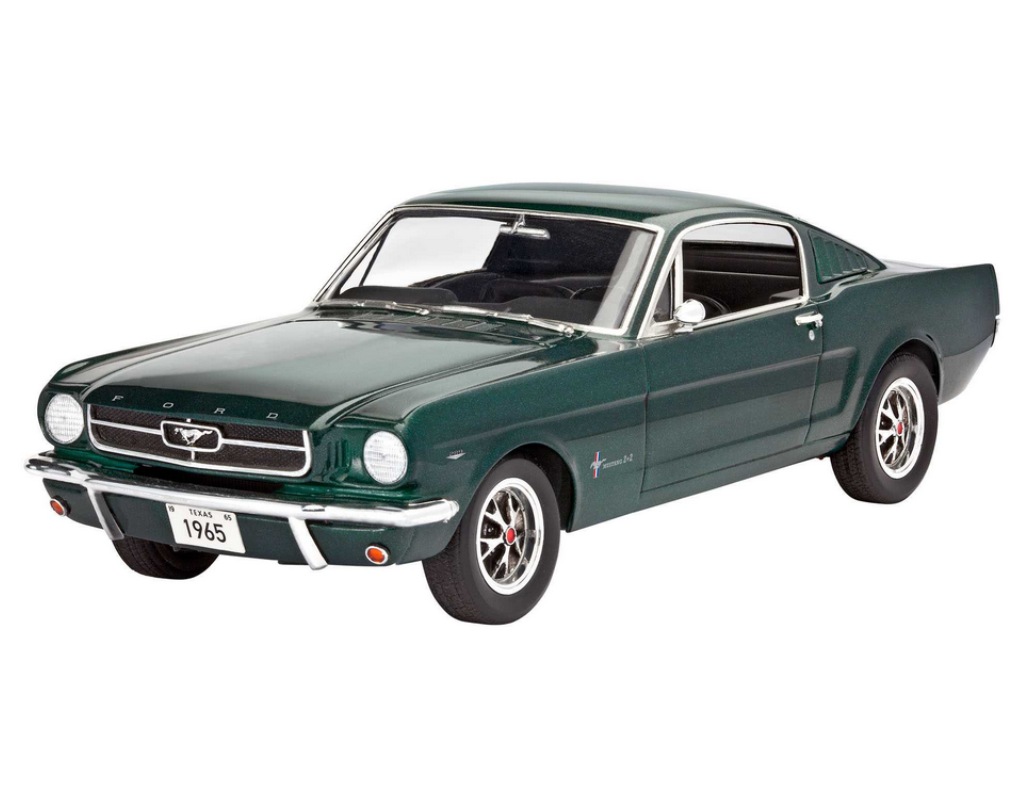 Revell ModelSet auto 67065 Ford Mustang 1965, 2+2 Fastback (1:24)