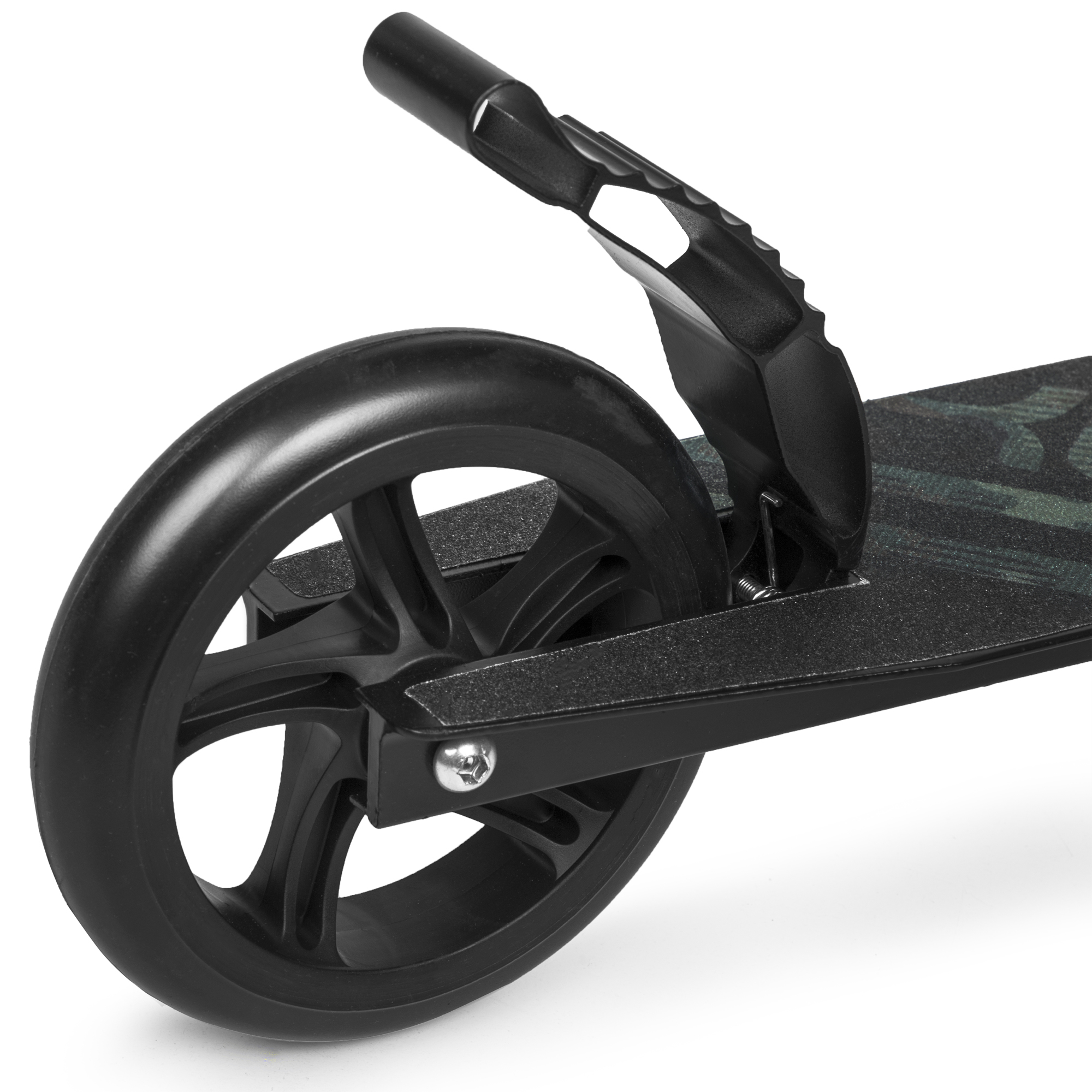 Spokey VACAY Koloběžka, kolečka 145 mm, černo-zelená