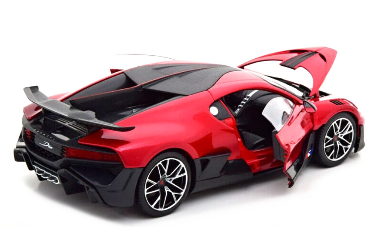Bburago Bugatti Divo Červené 1:18