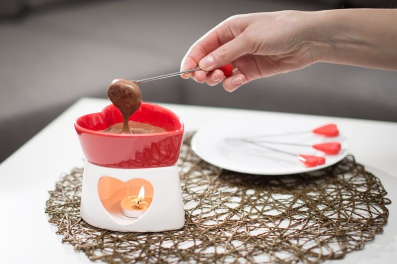 Romantické fondue