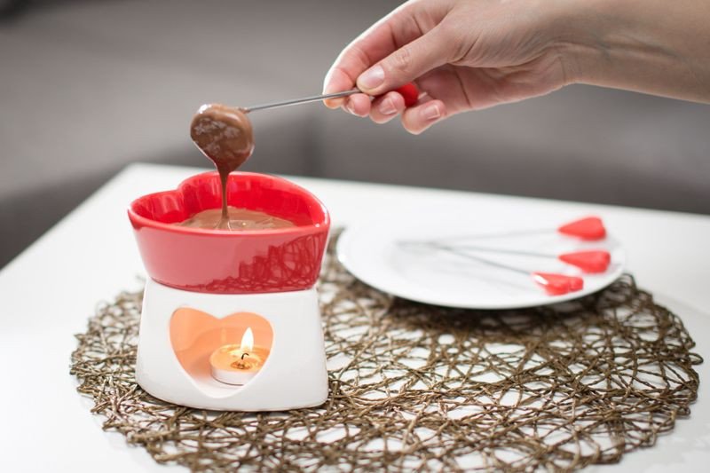 Romantické fondue