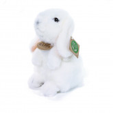 Rappa Plyšový králík bílý stojící ECO-FRIENDLY 18 cm