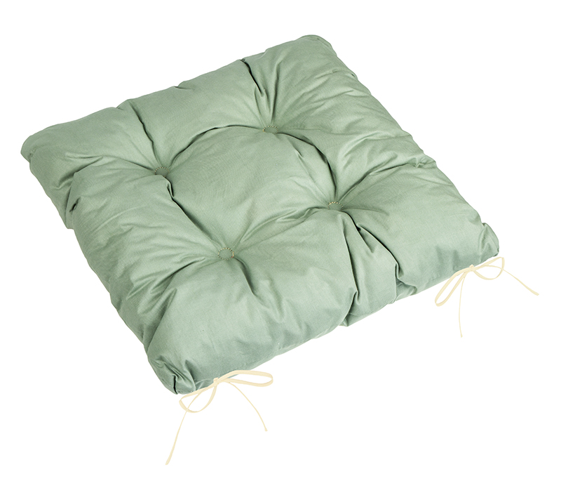 Bellatex Sedák Adéla prošívaný, Khaki - 40x40 cm