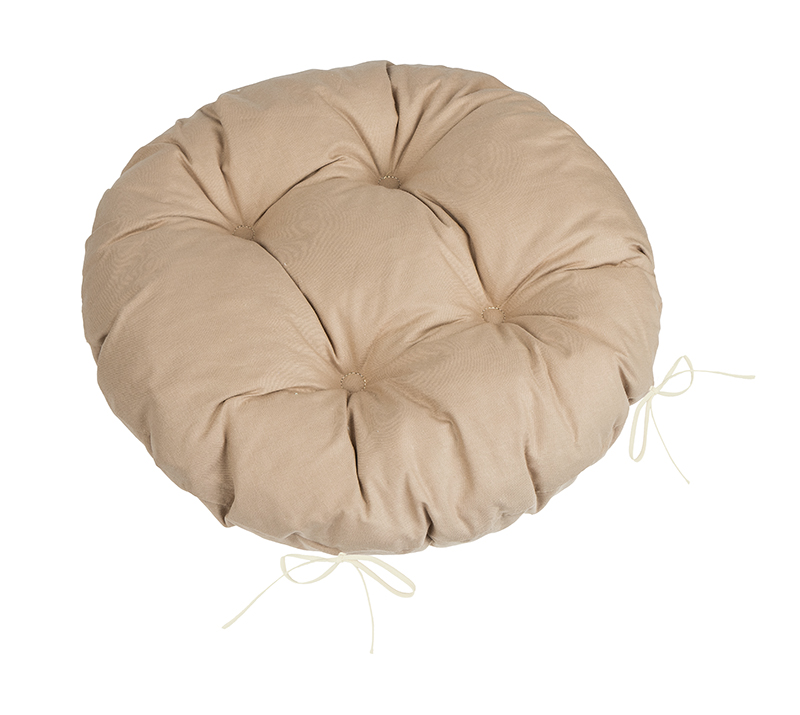Bellatex Sedák Adéla prošívaný kulatý, Béžový - průměr 40 cm