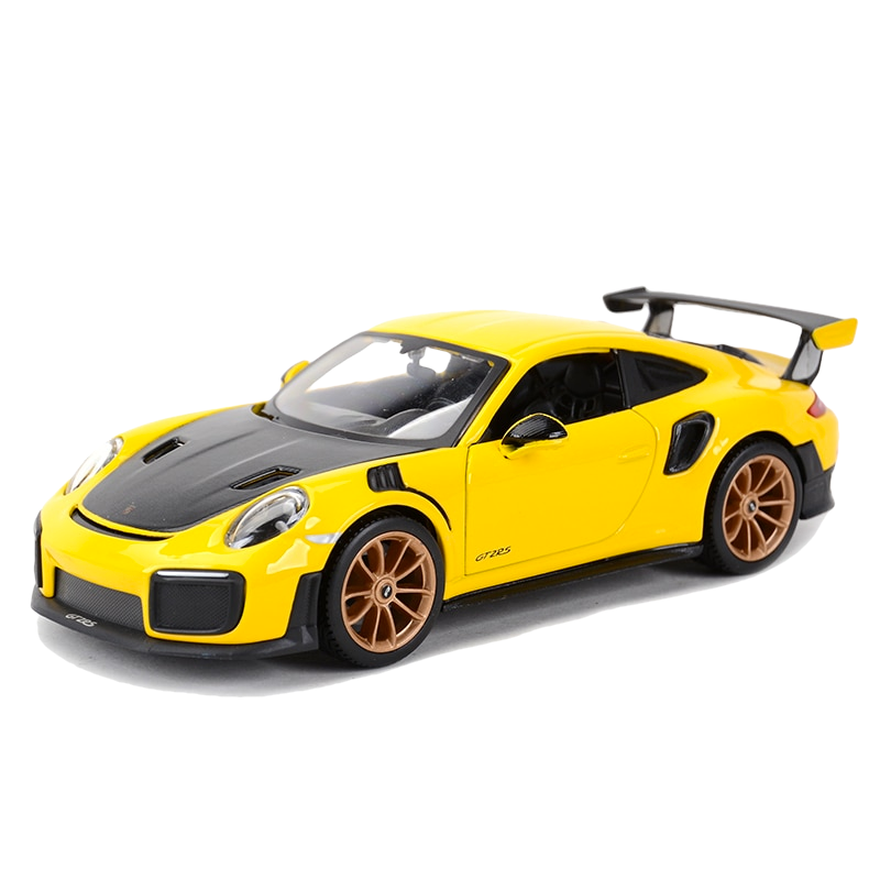 Maisto Kit Porsche 911 GT2 RS, Žlutá 1:24