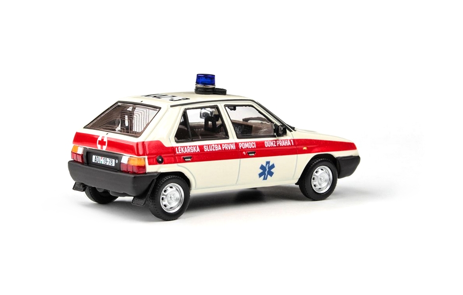Abrex Škoda Favorit 136L (1988) OÚNZ Praha 1:43