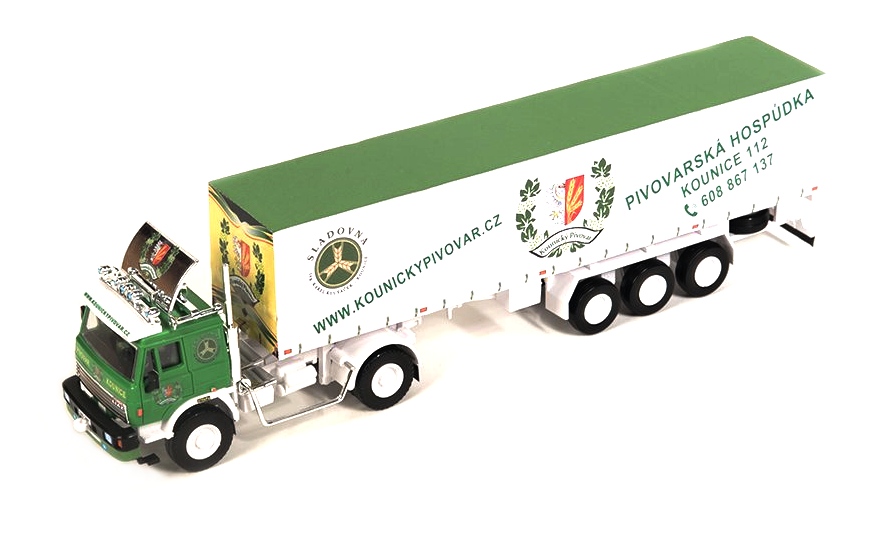 Monti System Pivovar Kounice Liaz 110.551 Special Turbo Návěs 1:48