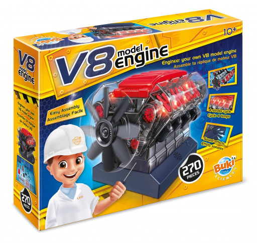 BUKI Stavebnice motoru V8