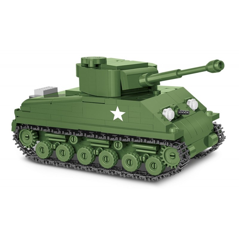 COBI-2705 II WW Sherman M4A3E8 Easy Eight, 1:48, 315 kostek