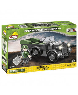 Cobi 2405 II VW 1937 Horch 901 Kfz. 15, 1:35, 185 kostek