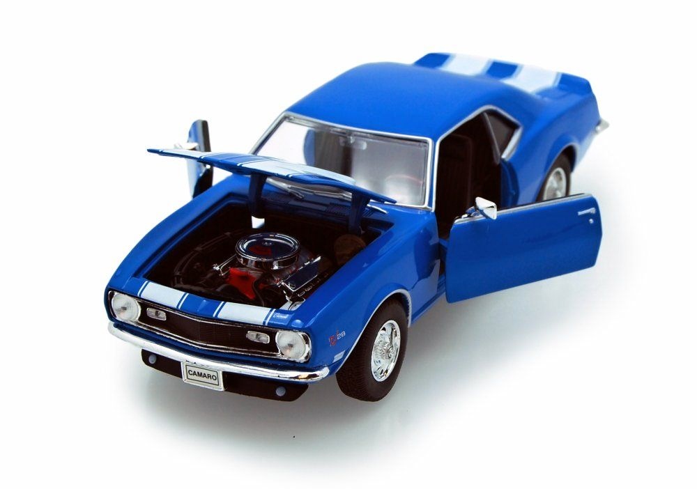 Welly Chevrolet Camaro Z28 (1968) Modré, 1:24