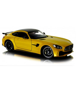 Welly Mercedes AMG GT-R Žlutý, 1:24