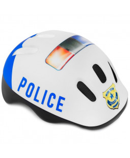 Spokey POLICE Dětská cyklistická přilba 52-56 cm