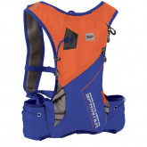 Spokey Sprinter Cyklistický a běžecký batoh 5 l, oranžovo-modrý