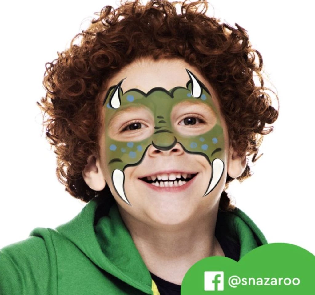 Snazaroo velká sada obličejových barev - duha