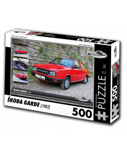 Puzzle č. 16, Škoda Garde (1983) 500 dílků