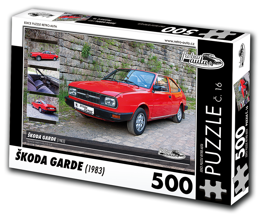 Puzzle č. 16, Škoda Garde (1983) 500 dílků