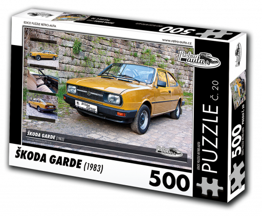 Puzzle č. 20, Škoda Garde (1983) 500 dílků
