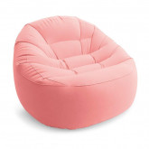 Intex 68590 Beanless Bag Chair Nafukovací křeslo, Růžové 112x104x74 cm