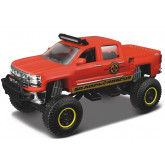 Maisto Chevrolet Silverado 1500 Z71 (2014) 4x4, Červený 1:57