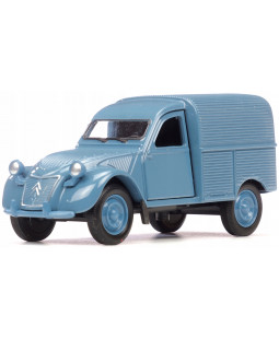 Welly Citroën 2CV Fourgonnette, blue 1:34-39