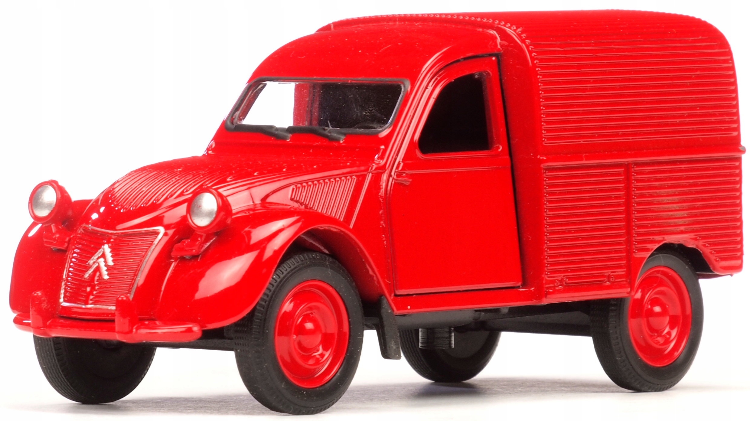 Welly Citroën 2CV Fourgonnette, red 1:34-39