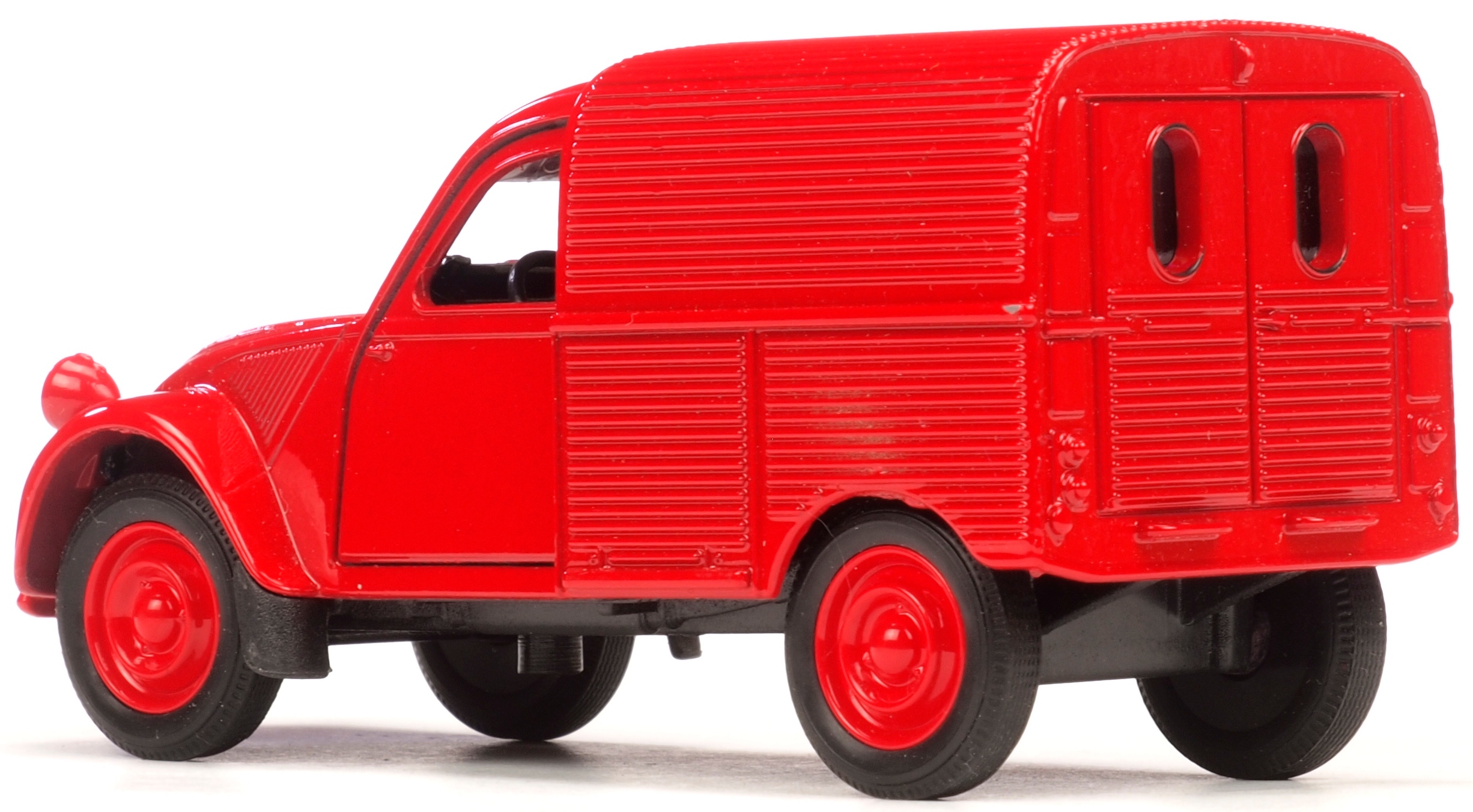 Welly Citroën 2CV Fourgonnette, red 1:34-39