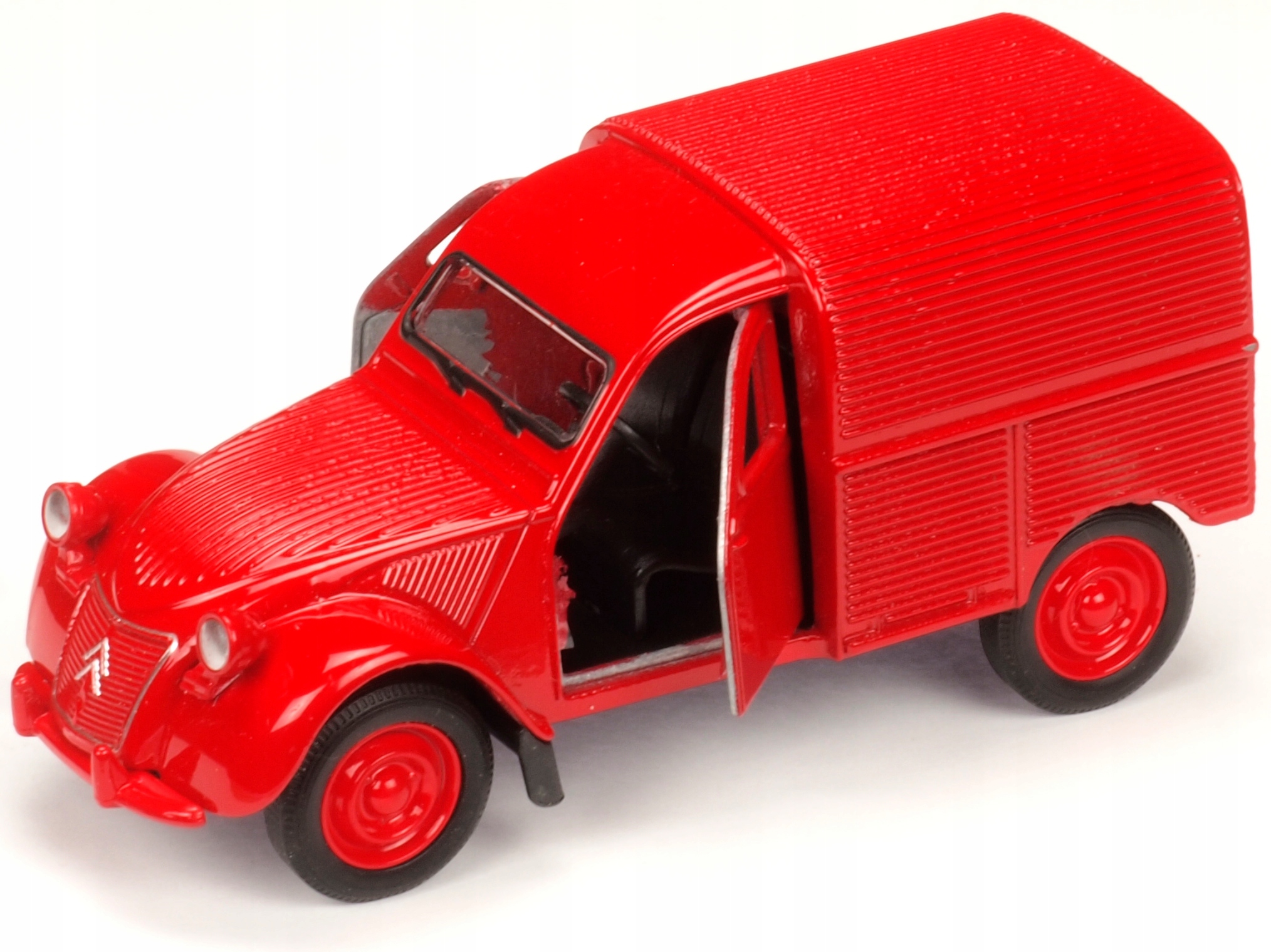 Welly Citroën 2CV Fourgonnette, red 1:34-39