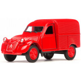 Welly Citroën 2CV Fourgonnette, red 1:34-39