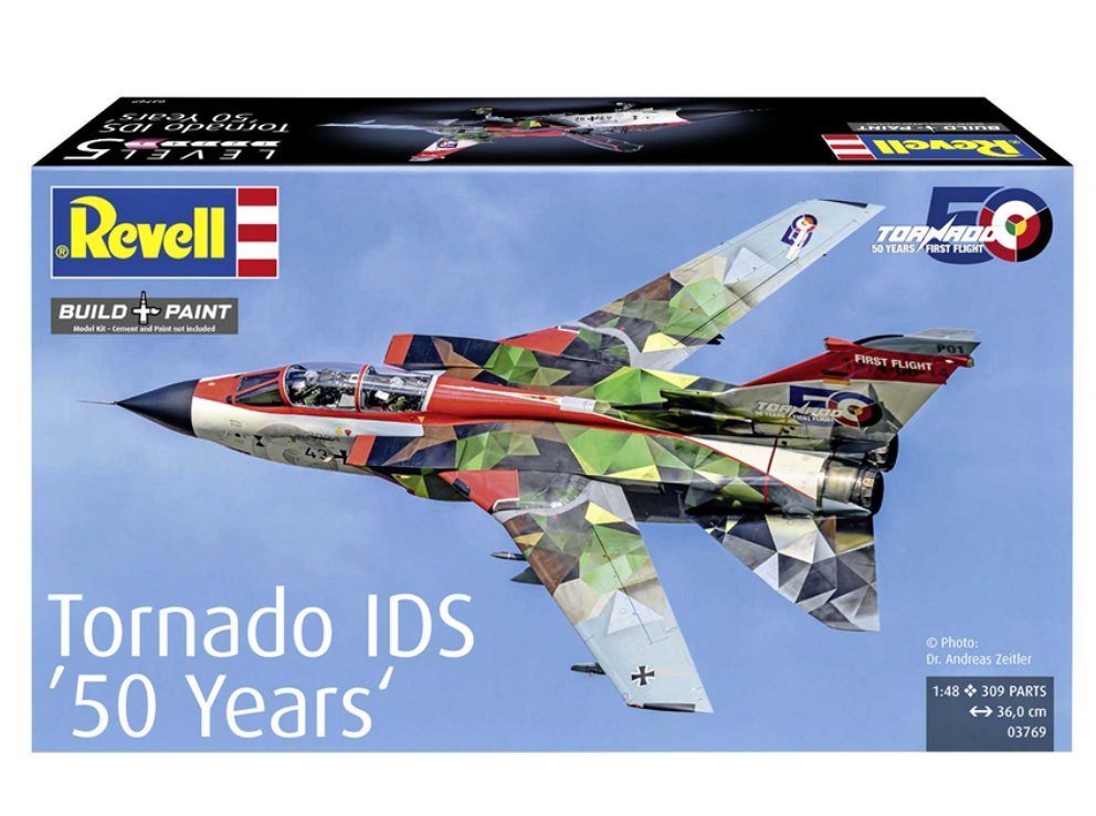 Revell ModelKit letadlo 03769 - Panavia Tornado IDS "50 Years" (1:48)