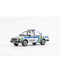 Abrex Škoda 120L (1984) Policie, stříbrná barva 1:43
