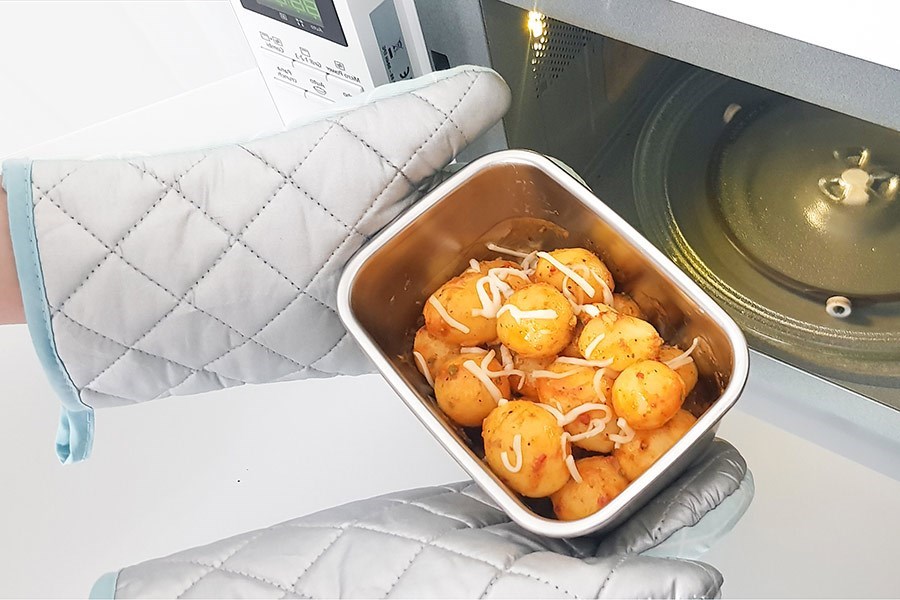 Nerezová obdelníková dóza Cuitisan 980ml