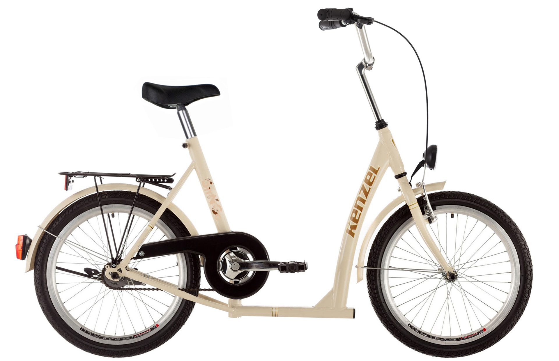 Kenzel Městské kolo Sit n’go Ceremony 1spd 20" 2026 béžovo-hnědé