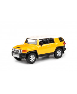 Cararama Toyota FJ Cruiser Yellow 1:43