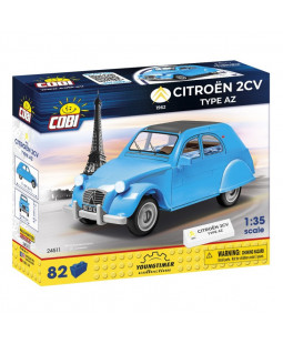 Cobi 24511 Citroen 2CV typ AZ (1962), 1:35, 82 kostek