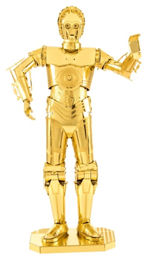 METAL EARTH 3D puzzle Star Wars - C-3PO (zlatý)