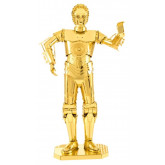 METAL EARTH 3D puzzle Star Wars - C-3PO (zlatý)