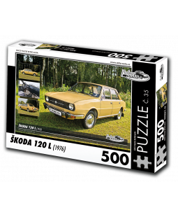 Puzzle č. 35, Škoda 120 L (1976) 500 dílků