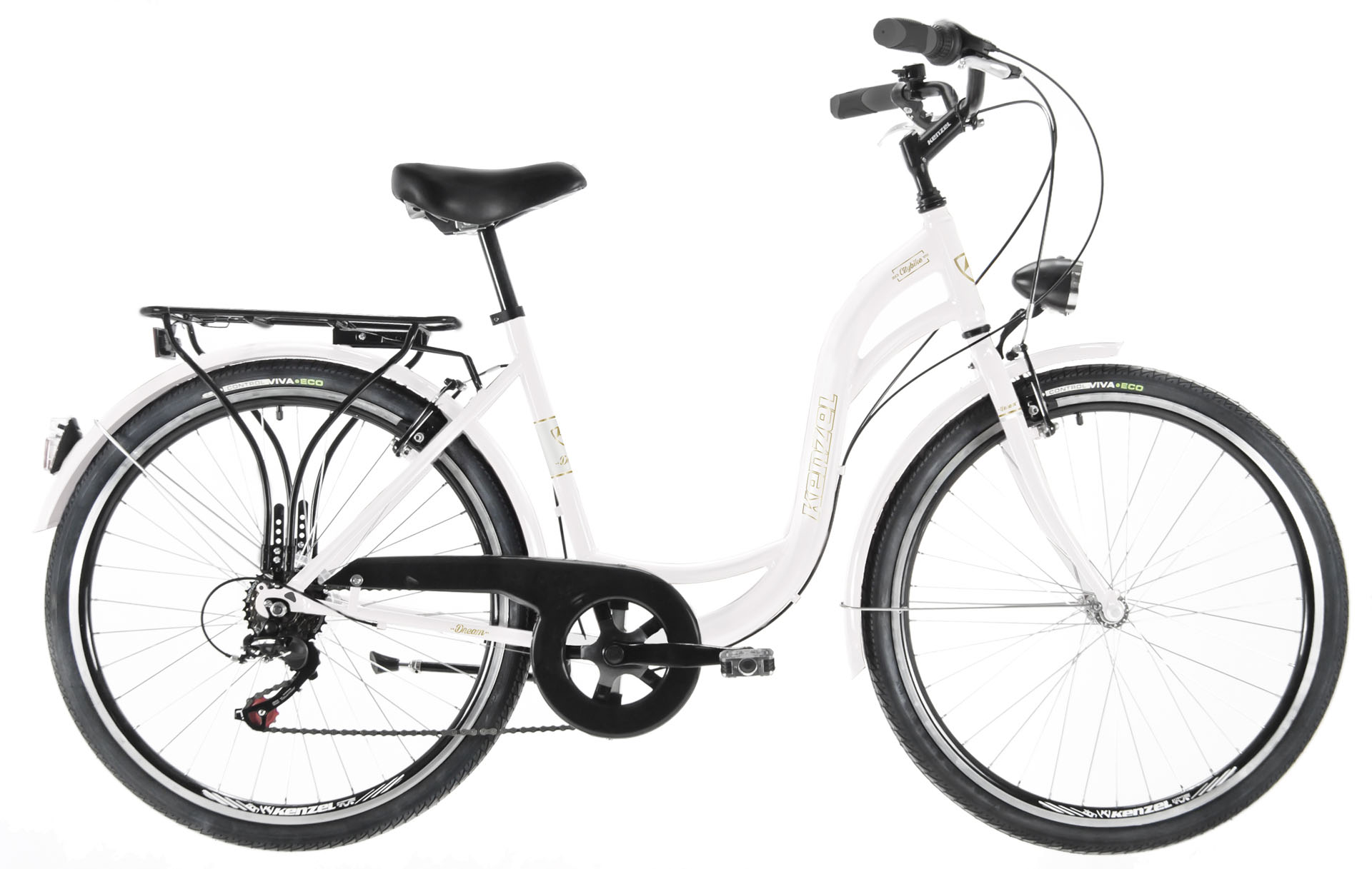 Kenzel Městské kolo Dream Royal 6spd 26" 2026 bílé