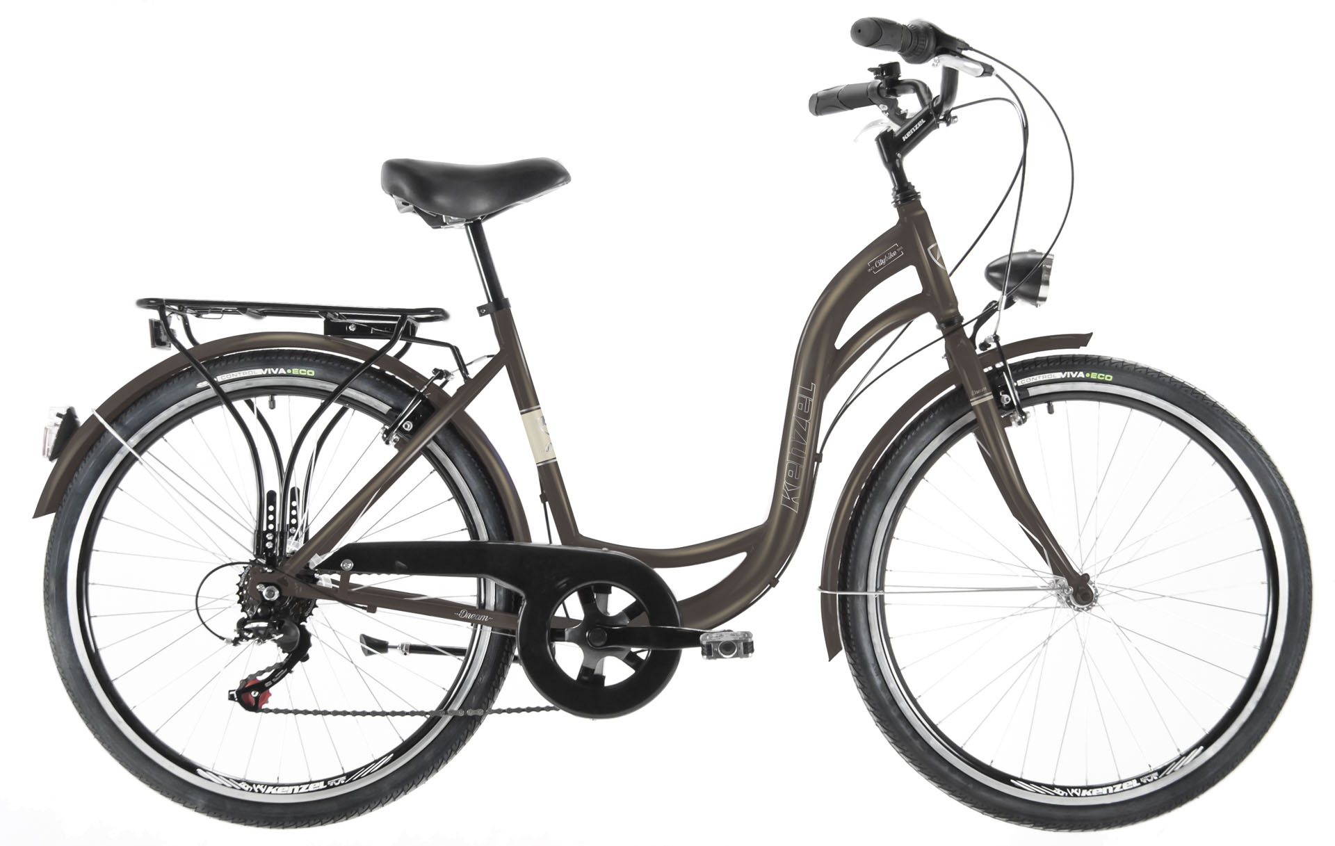 Kenzel Městské kolo Dream Royal 6spd 26" 2026 šedé