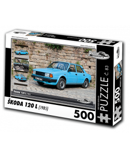 Puzzle č. 83, Škoda 120 L (1985) 500 dílků