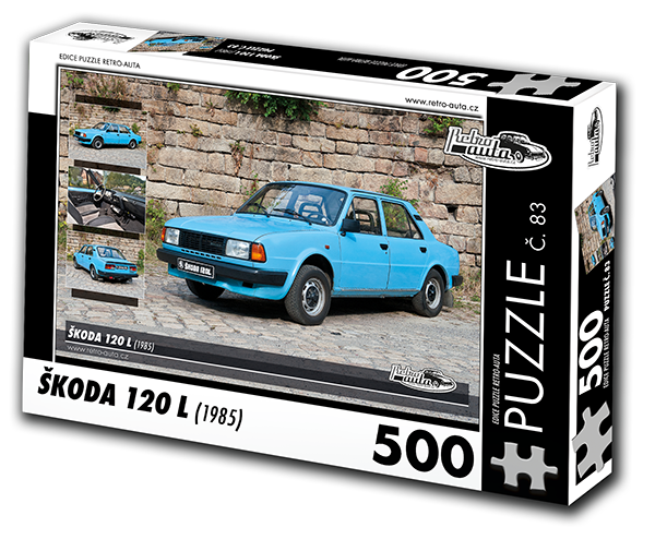 Puzzle č. 83, Škoda 120 L (1985) 500 dílků