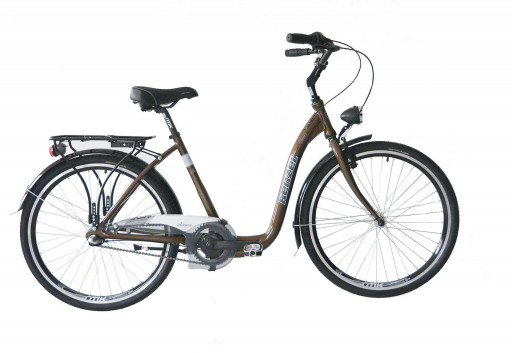 Kenzel Městské kolo Avenue Classic 3spd 26" 2022 hnědé
