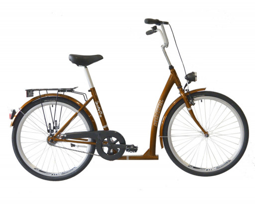 Kenzel Městské kolo Sit n’go Ceremony 1spd 26" 2022 hnědé