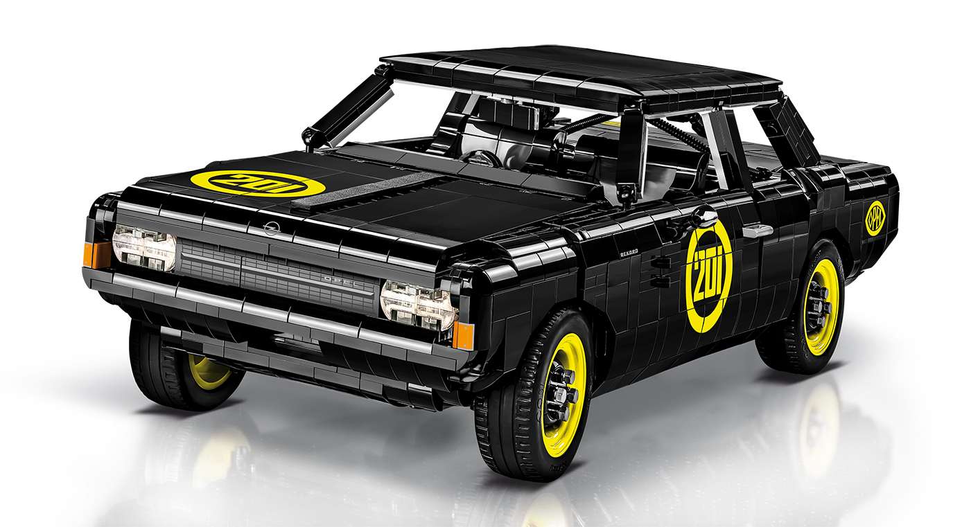 Cobi Opel Rekord C Schwarze Witwe, 1:12, 2078 kostek