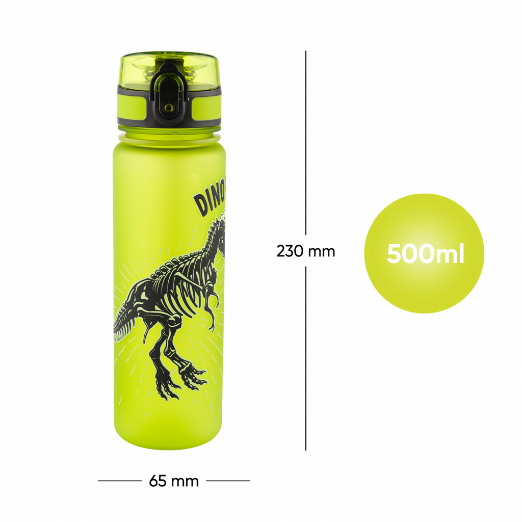 BAAGL Tritanová láhev na pití Dinosaurus, 500 ml
