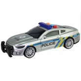 Made policejní auto na setrvačník se zvukem, 17cm