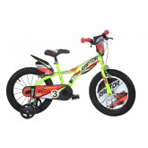 Dino Bikes Dětské kolo Raptor 14 neon yellow