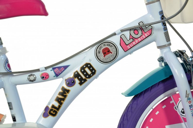 Dino Bikes Dětské kolo 614G-LOL Suprise! 14"