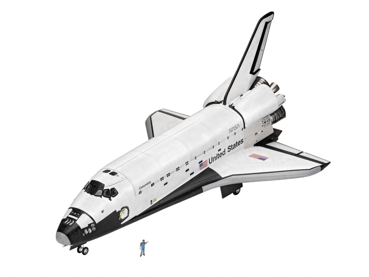 Revell GiftSet vesmír 05673 Space Shuttle 40th Anniversary 1:72